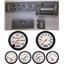 82-86 S10 Pickup Silver Dash Carrier w/Auto Meter Phantom Mechanical Gauges