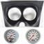 67 68 F Body Black Dash Carrier w/Auto Meter 5" Ultra Lite Electric Gauges
