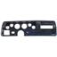 70-72 Chevelle SS Carbon Dash Carrier Concourse Silver Face Gauges