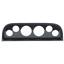 60-63 Chevy Truck Carbon Fiber Dash Carrier Concourse Silver Gauges