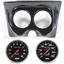 67 68 F Body Carbon Dash Carrier w/Auto Meter 5" Sport Comp Mechanical Gauges