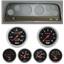 64 Chevy Truck Silver Dash Carrier w/Auto Meter Sport Comp Mechanical Gauges