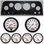 65-66 Chevy Truck Carbon Dash Carrier w/ Auto Meter Phantom Electric Gauges