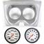 67 68 F Body Silver Dash Carrier w/Auto Meter 5" Phantom Mechanical Gauges