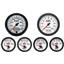 68 Chevelle Carbon Dash Carrier w/ Auto Meter 5" Phantom II Gauges No Astro