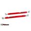 UMI 302717-R GM G-Body Rear Double Adjustable Upper and Lower Control Arms Red