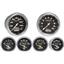 60-63 Chevy Truck Black Dash Carrier w/ Auto Meter Carbon Gauges