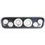64-66 Mustang Carbon Dash Carrier w/ Auto Meter Ultra Lite Electric Gauges