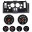 69 Camaro Black Dash Carrier w/Auto Meter Sport Comp Mechanical 5" Gauges