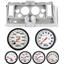 69 Camaro Silver Dash Carrier w/Auto Meter Phantom Mechanical 5" Gauges