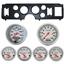 79-86 Mustang Carbon Dash Carrier w/ Auto Meter Ultra Lite Electric Gauges