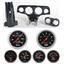57 Bel Air Carbon Dash Carrier w/Auto Meter Sport Comp Mechanical Gauges