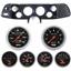 70-78 Camaro Carbon Dash Carrier w/Auto Meter Sport Comp Mechanical Gauges