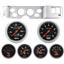 79-81 Camaro Silver Dash Carrier w/Auto Meter Sport Comp Mechanical Gauges