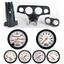 57 Bel Air Carbon Dash Carrier w/Auto Meter Phantom Mechanical Gauges