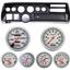 70-72 Chevelle Sweep Black Dash Carrier Auto Meter Ultra Lite Mechanical Gauges