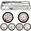 70-72 Chevelle Sweep Silver Dash Carrier w/Auto Meter Phantom Mechanical Gauges