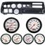 70-72 Chevelle Sweep Carbon Dash Carrier w/Auto Meter Phantom Mechanical Gauges