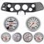 70-78 Camaro Black Dash Carrier w/Auto Meter Ultra Lite Mechanical Gauges