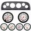 60-63 Chevy Truck Black Dash Carrier w/Auto Meter Phantom Mechanical Gauges