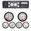 73-79 Ford Truck Black Dash Carrier w/ Auto Meter Phantom Mechanical Gauges