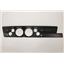 67-69 Barracuda Black Dash Carrier w/ Auto Meter 5" Phantom Electric Gauges