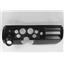 68 Chevelle Black Dash Carrier w/ Auto Meter 3-3/8" Phantom Mechanical Gauges
