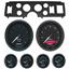 79-86 Mustang Black Dash Carrier w/ Auto Meter GT Gauges