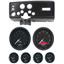 69 Pontiac Firebird Black Dash Carrier w/ Auto Meter GT Gauges