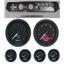 65 Chevelle Silver Dash Carrier w/ Auto Meter 3-3/8" GT Gauges