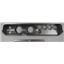 65 Chevelle Silver Dash Carrier w/ Auto Meter 3-3/8" GT Gauges