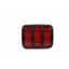 EMS TAIL LIGHT&BEZL KIT 64-66 MUSTANG MAT BLACK MS275-81KMB
