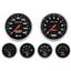 68 Chevelle Black Dash Carrier Auto Meter 5" Sport Comp Electric Gauges No Astro