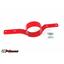 UMI Performance 78-96 Impala GM B-Body Drive Shaft Safety Loop - Red