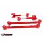 UMI Performance 401526-R GM UMI A-Body Lower Control Arm & Adjustable Upper Control Arm Kit - Red