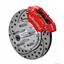 Wilwood 65-69 Ford Front Disc Brake Kit 11" Drilled Rotor Red Caliper