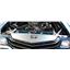 70-72 Chevelle Radiator Show Filler Panel Black Anodized Bowtie 702CH-03B