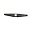 67-69 Camaro Radiator Show Filler Panel 1 pc Black Anodized Ball Mill 1CA-08B