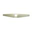 67-69 Camaro Radiator Show Filler Panel 1 pc Clear Anodized Bowtie 1CA-03C