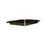 64 Impala Radiator Show Filler Panel Black Anodized no Engraving 64IM-00B
