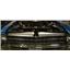 63-64 Nova Radiator Show Filler Panel Black Anodized Bowtie 634NO-03B