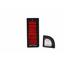 EMS TAIL LIGHT ASSEMBLY PAIR SEQENTIAL 67-72 C10 MATTE BLACK MS275-86MB