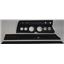 67 Chevelle Black Dash Carrier Panel for 3-3/8", 2-1/16" Gauges