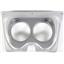 67 68 F Body Silver Dash Carrier Panel for 5" Gauges