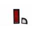 EMS TAIL LIGHT ASSEMBLY PAIR 67-72 C-10 MATTE BLACK MS275-85MB