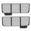 EMS VALANCE VENTS PAIR 67-68 CAMARO MATT BLACK MS275-53MB