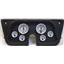 67-72 GM Truck Black Dash Carrier w/Auto Meter C2 Gauges