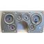82-89 Camaro Silver Dash Carrier w/Auto Meter Ultra Lite II Gauges