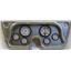 67-72 GM Truck Silver Dash Carrier w/Auto Meter Phantom Electric Gauges
