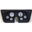 67-72 GM Truck Black Dash Carrier w/Auto Meter Phantom II Gauges